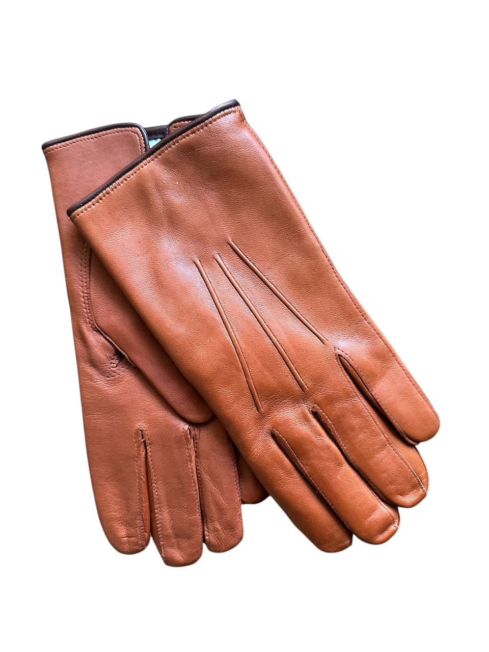 Nappa leather gloves cashmere lined