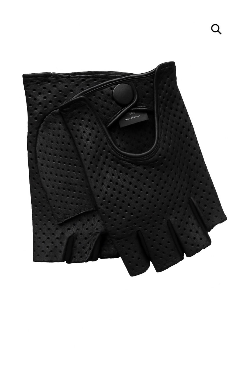 Pecary punching fingerless driving gloves ( back order ship in 15 days)