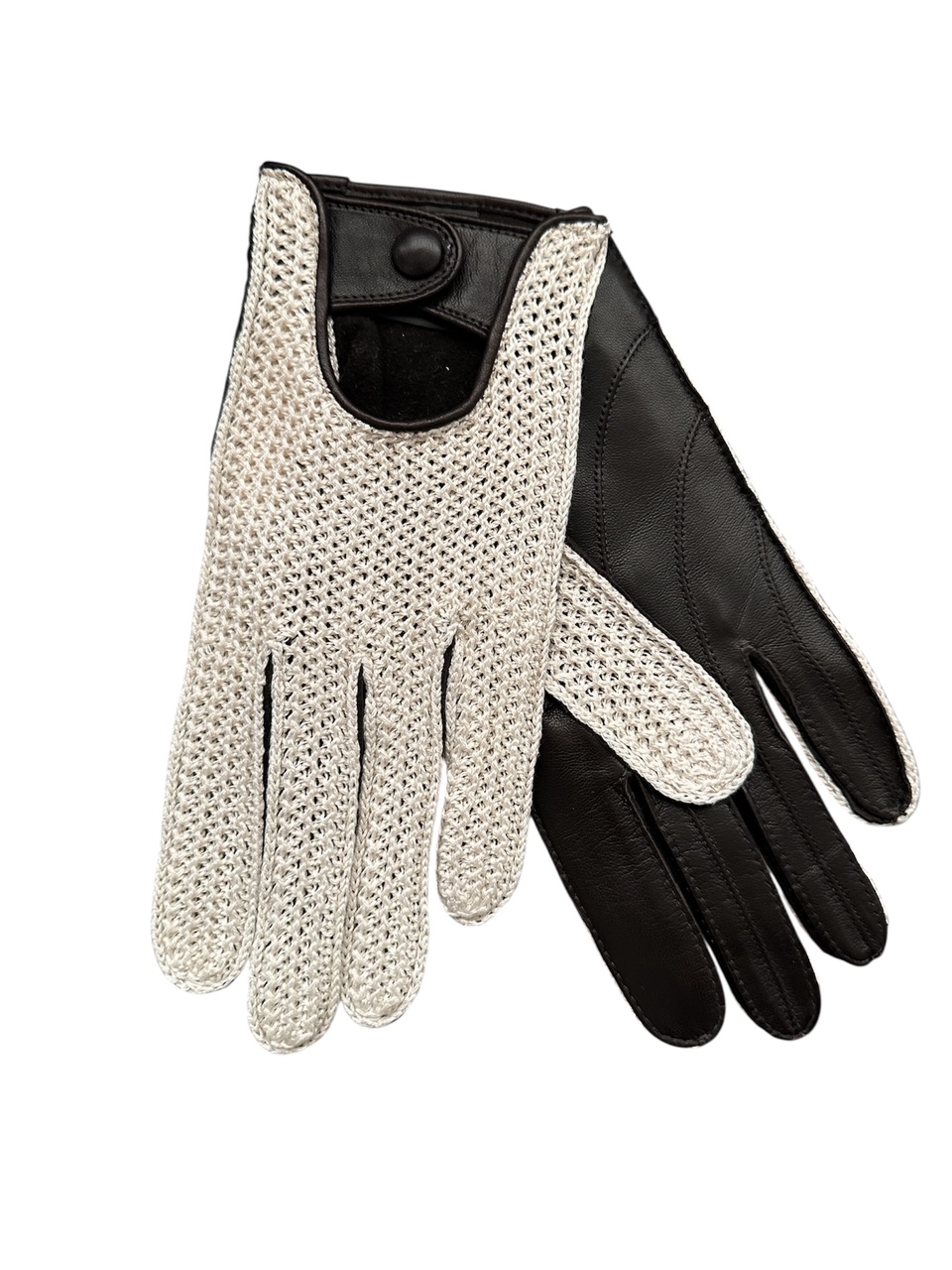 Nappa/Cotton driving gloves ( back order ship in 15 days)
