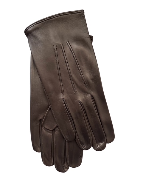 Nappa leather gentleman gloves unlined made in italy ( back order ship in 15 days)