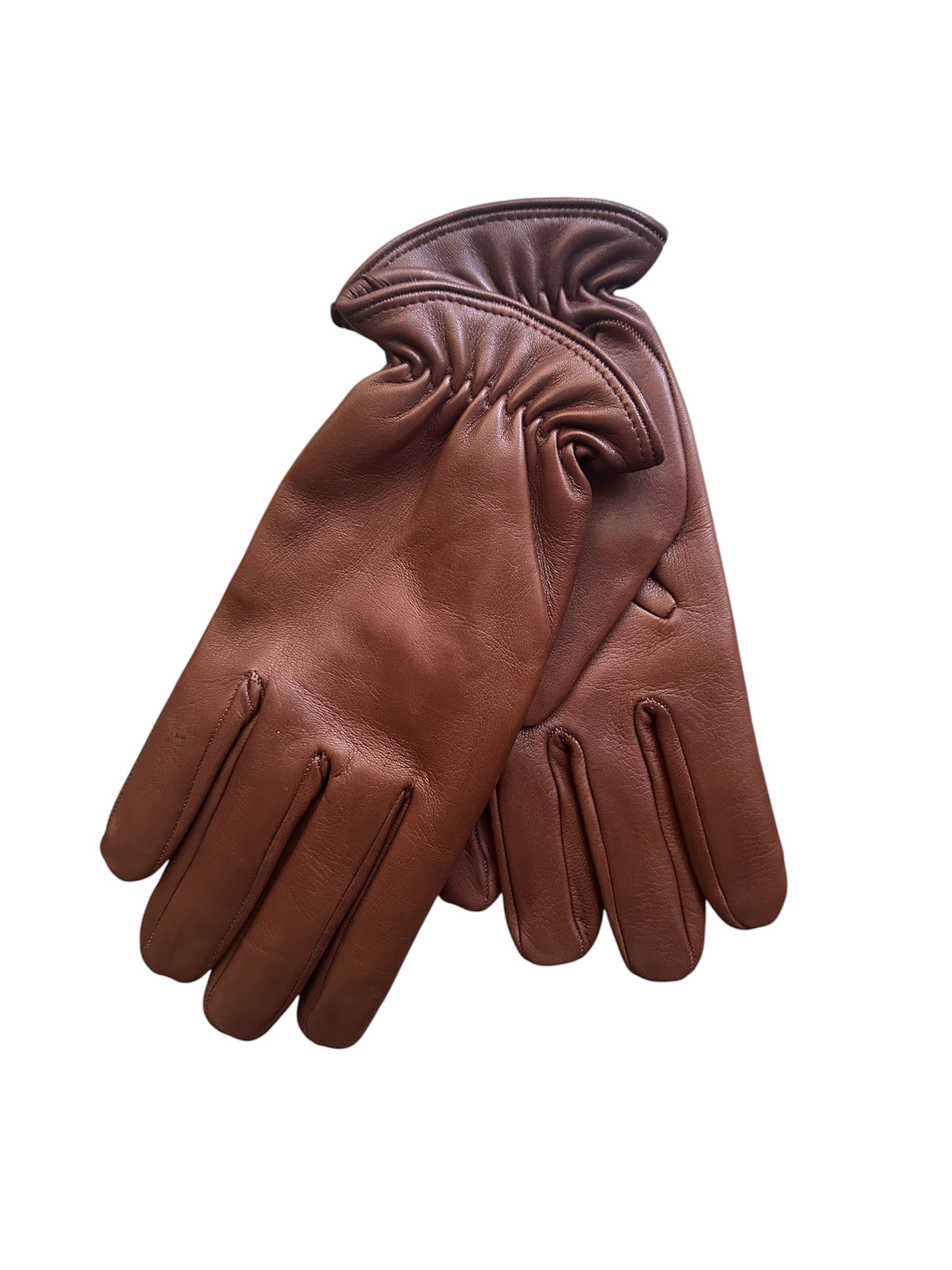 Nappa leather gloves cashmere lined Tan (in stock)